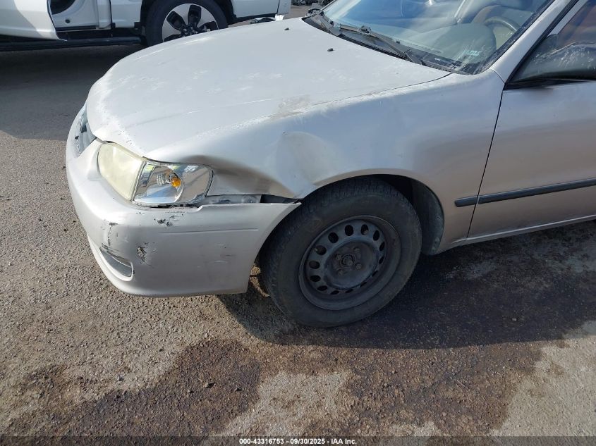 2002 Toyota Corolla Ce VIN: 1NXBR12E22Z586317 Lot: 43316753