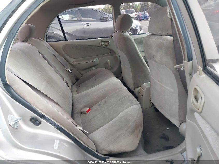 2002 Toyota Corolla Ce VIN: 1NXBR12E22Z586317 Lot: 43316753