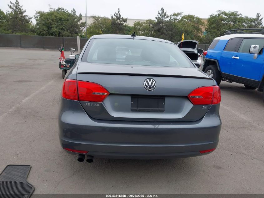 2014 Volkswagen Jetta 1.8T Se VIN: 3VWD17AJ6EM241156 Lot: 43316758