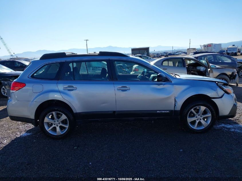 2014 Subaru Outback 2.5I VIN: 4S4BRBAC0E3210070 Lot: 43316771