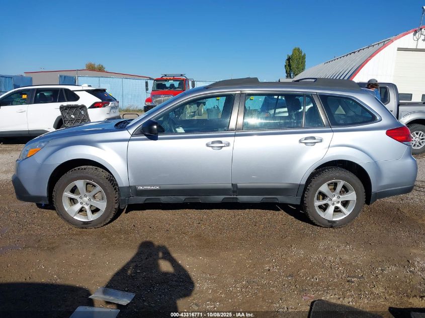 2014 Subaru Outback 2.5I VIN: 4S4BRBAC0E3210070 Lot: 43316771