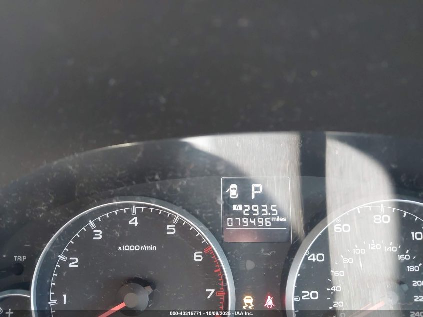 2014 Subaru Outback 2.5I VIN: 4S4BRBAC0E3210070 Lot: 43316771