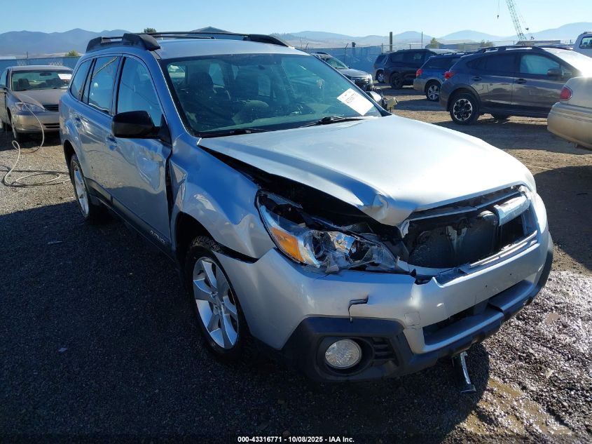 2014 Subaru Outback 2.5I VIN: 4S4BRBAC0E3210070 Lot: 43316771
