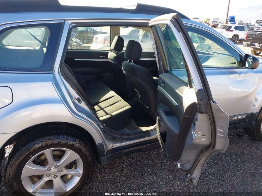 2014 Subaru Outback 2.5I VIN: 4S4BRBAC0E3210070 Lot: 43316771