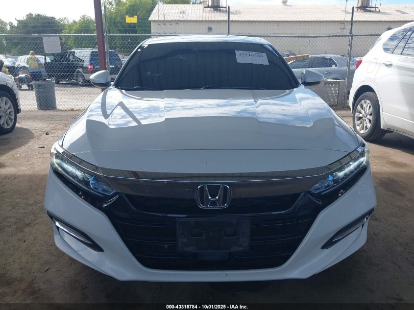 2019 Honda Accord Hybrid VIN: 1HGCV3F10KA013605 Lot: 43316784