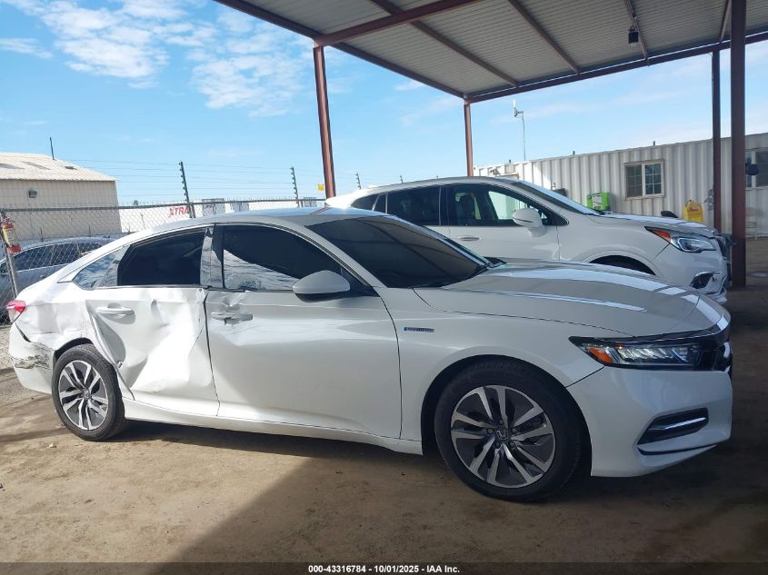 2019 Honda Accord Hybrid VIN: 1HGCV3F10KA013605 Lot: 43316784