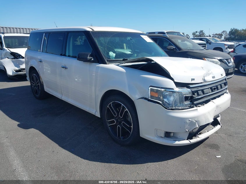 2FMGK5C83FBA08345 2015 Ford Flex Sel auction photo 1