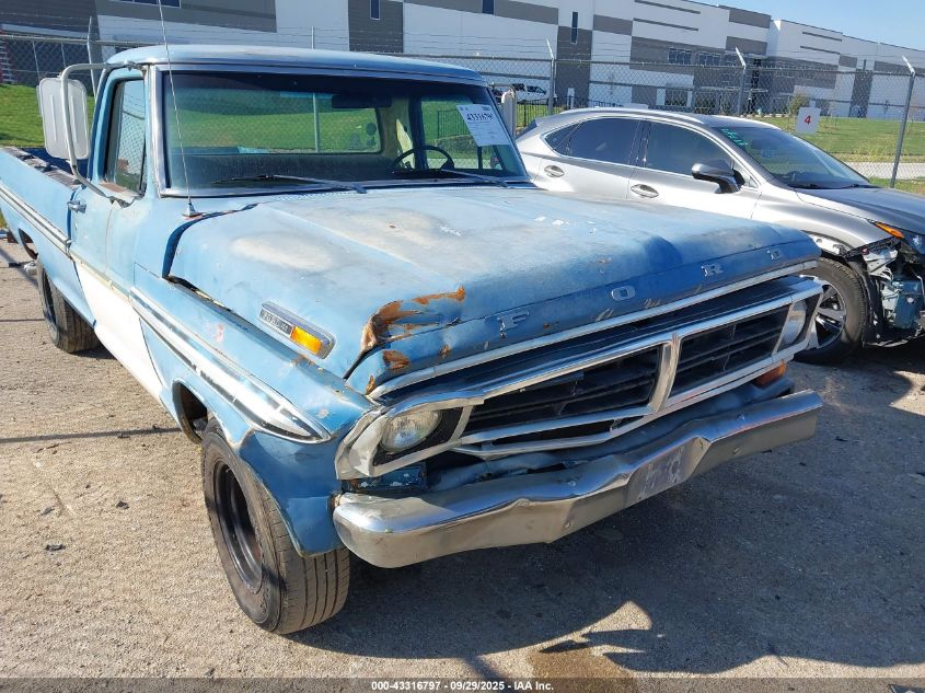 1972 Ford Ranger VIN: F10YKP47121 Lot: 43316797