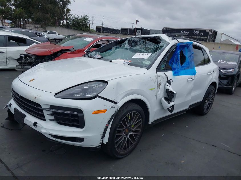 2021 Porsche Cayenne E-Hybrid VIN: WP1AE2AY2MDA24187 Lot: 43316800