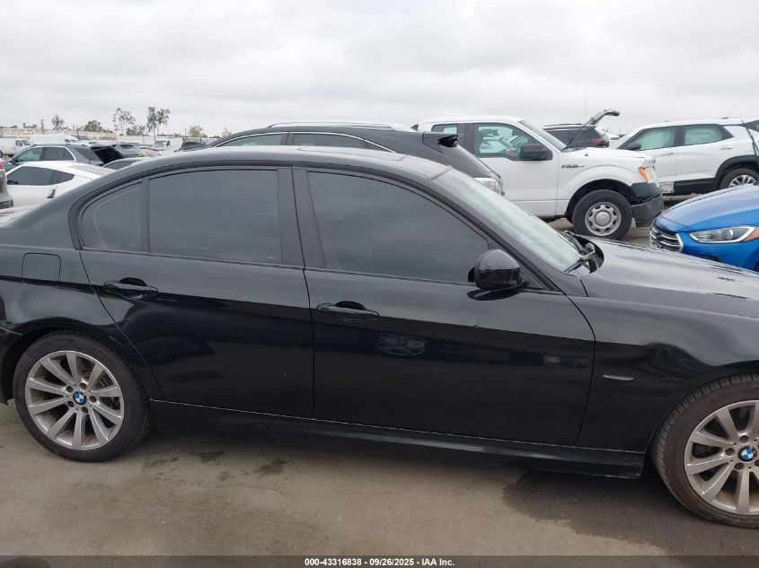 2011 BMW 328I VIN: WBAPH5G52BNM81359 Lot: 43316838
