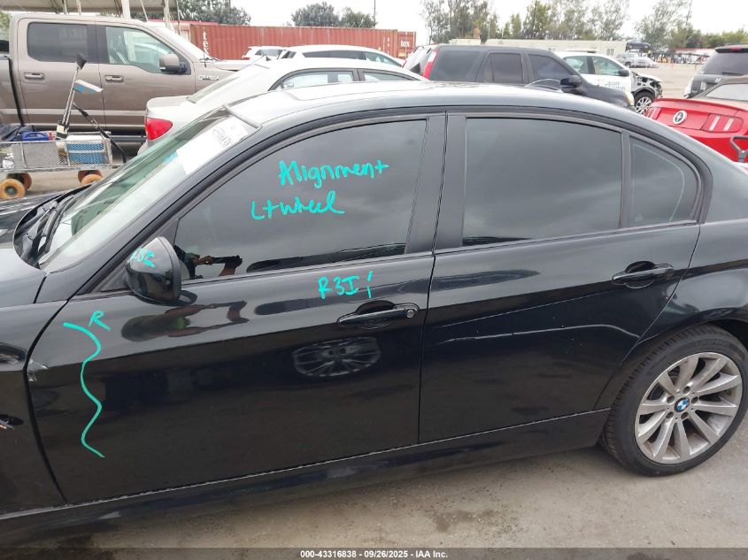 2011 BMW 328I VIN: WBAPH5G52BNM81359 Lot: 43316838