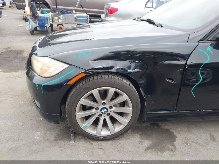 2011 BMW 328I VIN: WBAPH5G52BNM81359 Lot: 43316838