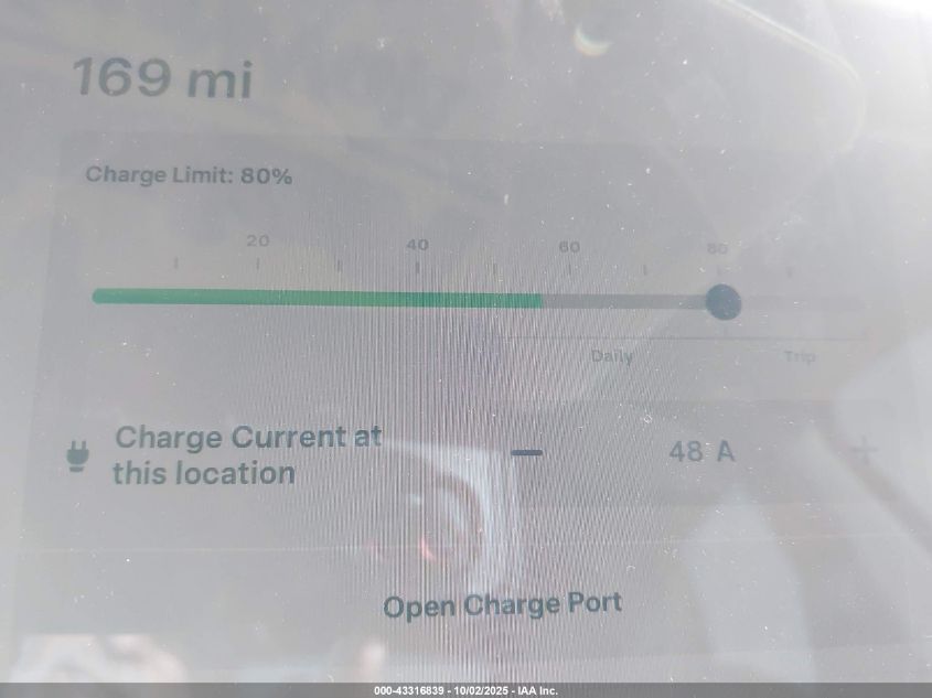 2023 Tesla Model Y Awd/Long Range Dual Motor All-Wheel Drive VIN: 7SAYGDEE1PF760009 Lot: 43316839