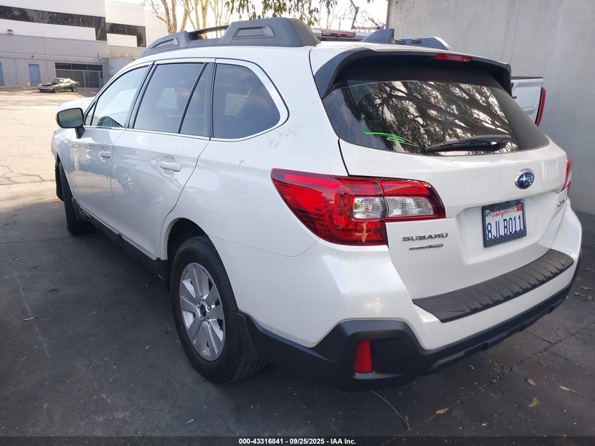 2019 SUBARU OUTBACK 2.5I PREMIUM - 4S4BSAHC6K3263534