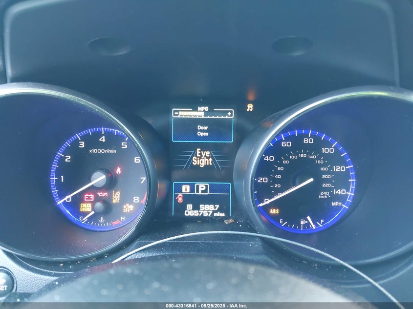 2019 SUBARU OUTBACK 2.5I PREMIUM - 4S4BSAHC6K3263534