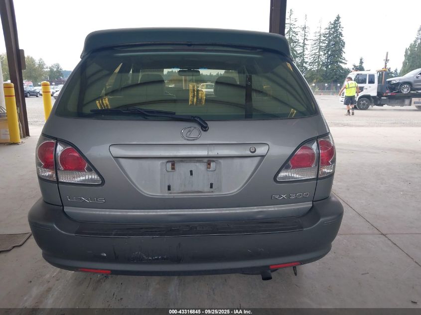 2002 Lexus Rx 300 VIN: JTJHF10U420242882 Lot: 43316845