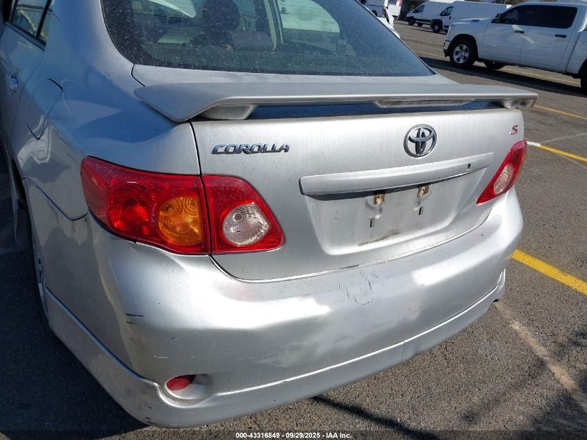 2009 Toyota Corolla S VIN: 1NXBU40E29Z119671 Lot: 43316849