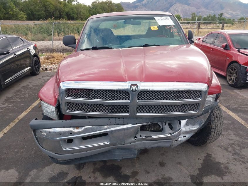 1999 Dodge Ram 1500 St VIN: 1B7HF13Y6XJ595059 Lot: 43316852