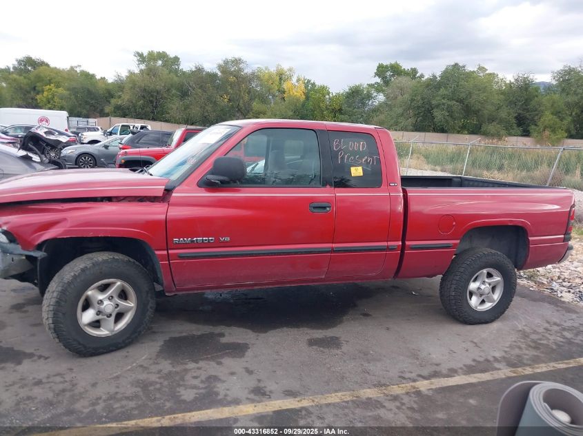 1999 Dodge Ram 1500 St VIN: 1B7HF13Y6XJ595059 Lot: 43316852