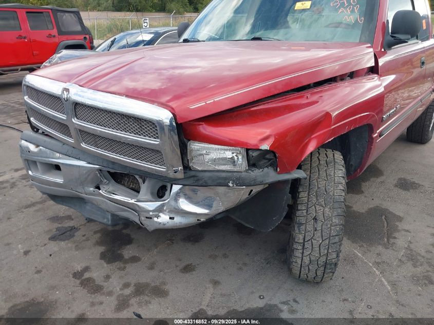 1999 Dodge Ram 1500 St VIN: 1B7HF13Y6XJ595059 Lot: 43316852