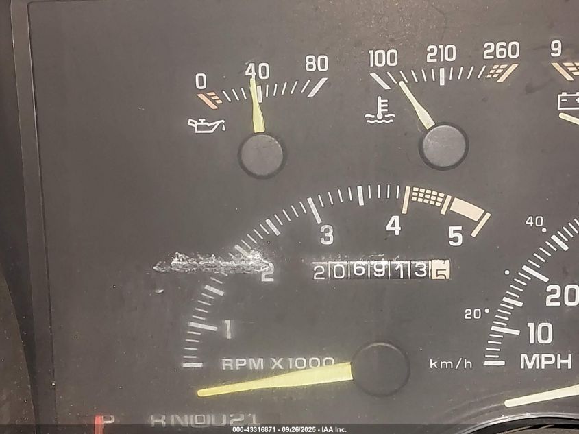 1994 Chevrolet Gmt-400 C1500 VIN: 2GCEC19H8R1311690 Lot: 43316871