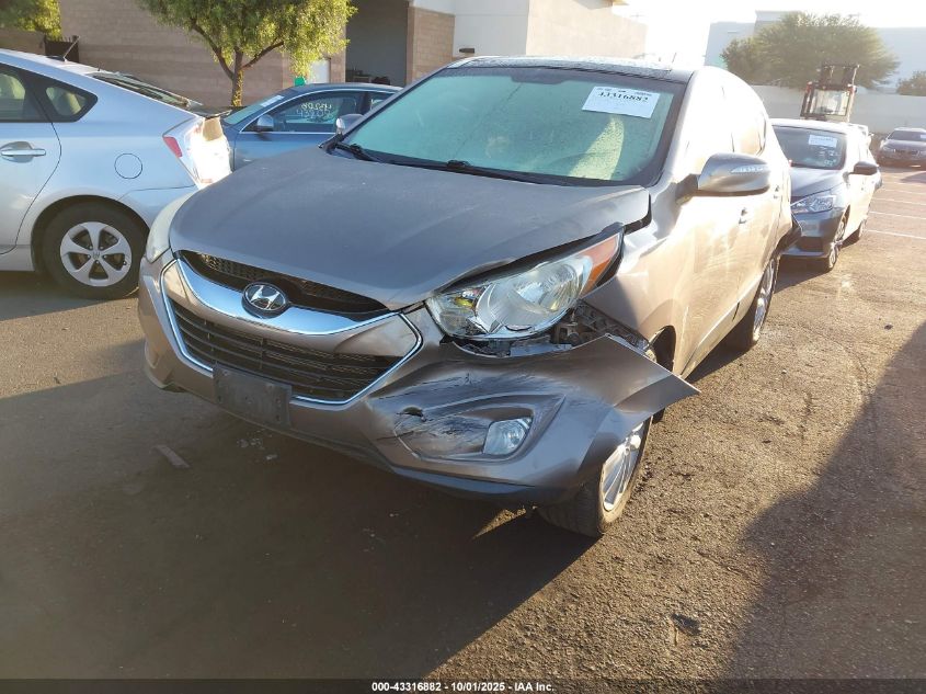 2012 Hyundai Tucson Limited VIN: KM8JU3AC6CU469038 Lot: 43316882