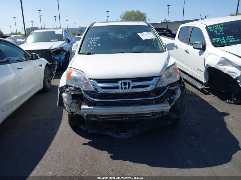 2010 Honda Cr-V Exl VIN: 5J6RE3H76AL047801 Lot: 43316890