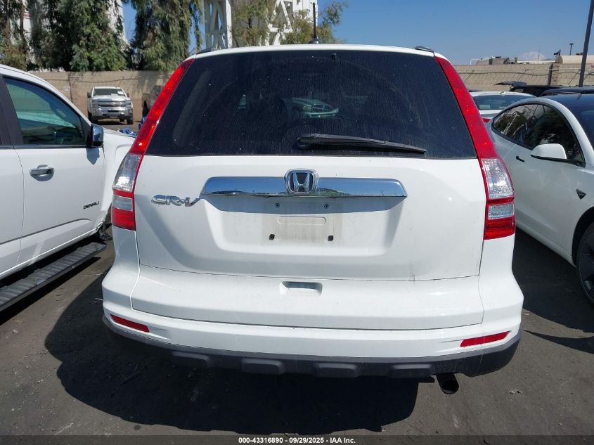 2010 Honda Cr-V Exl VIN: 5J6RE3H76AL047801 Lot: 43316890