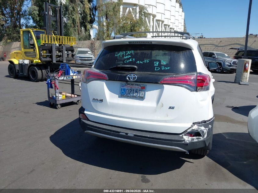 2018 Toyota Rav4 Se VIN: 2T3NFREV2JW464434 Lot: 43316891