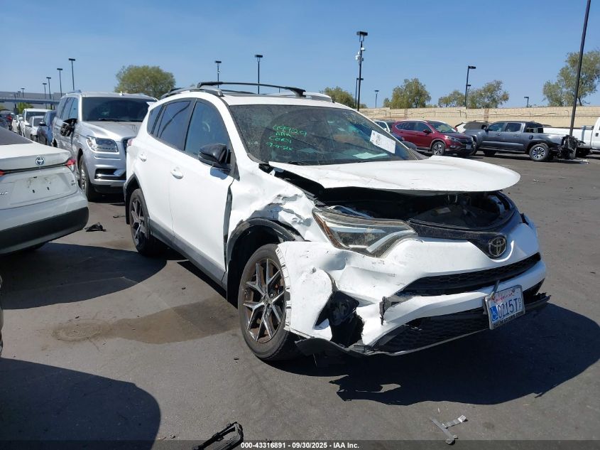 2018 Toyota Rav4 Se VIN: 2T3NFREV2JW464434 Lot: 43316891
