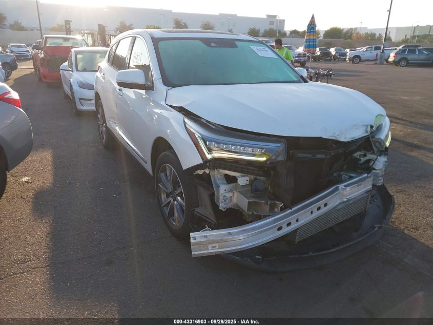 2020 Acura Rdx Technology Package VIN: 5J8TC2H57LL021027 Lot: 43316903