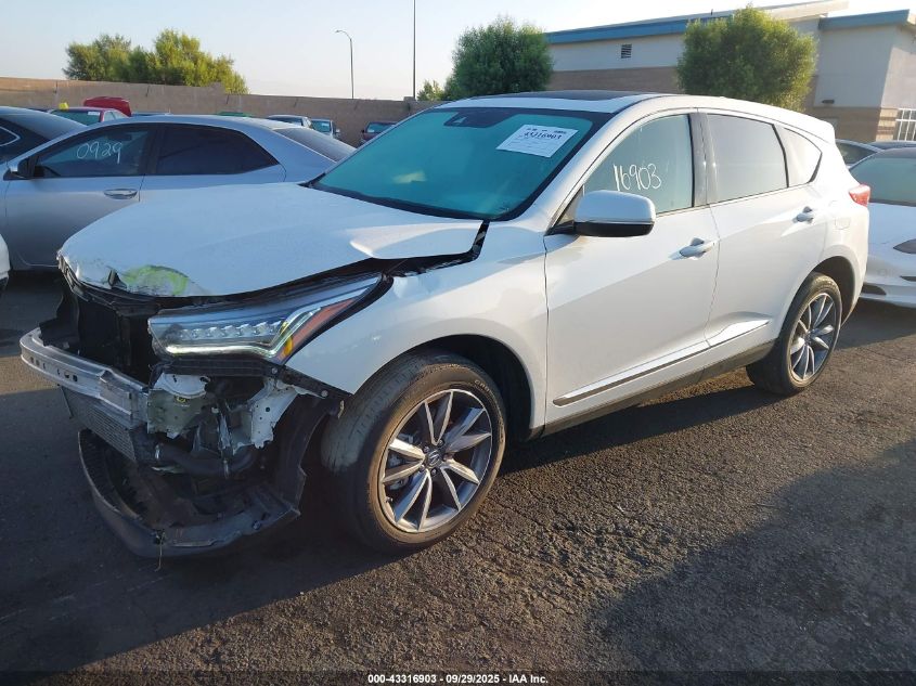 2020 Acura Rdx Technology Package VIN: 5J8TC2H57LL021027 Lot: 43316903