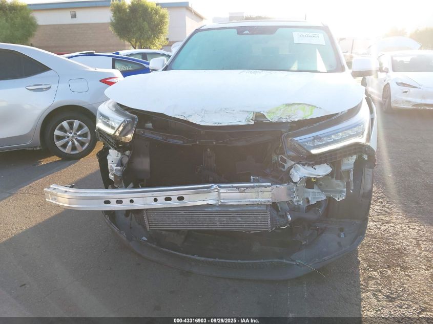 2020 Acura Rdx Technology Package VIN: 5J8TC2H57LL021027 Lot: 43316903