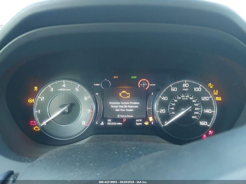 2020 Acura Rdx Technology Package VIN: 5J8TC2H57LL021027 Lot: 43316903