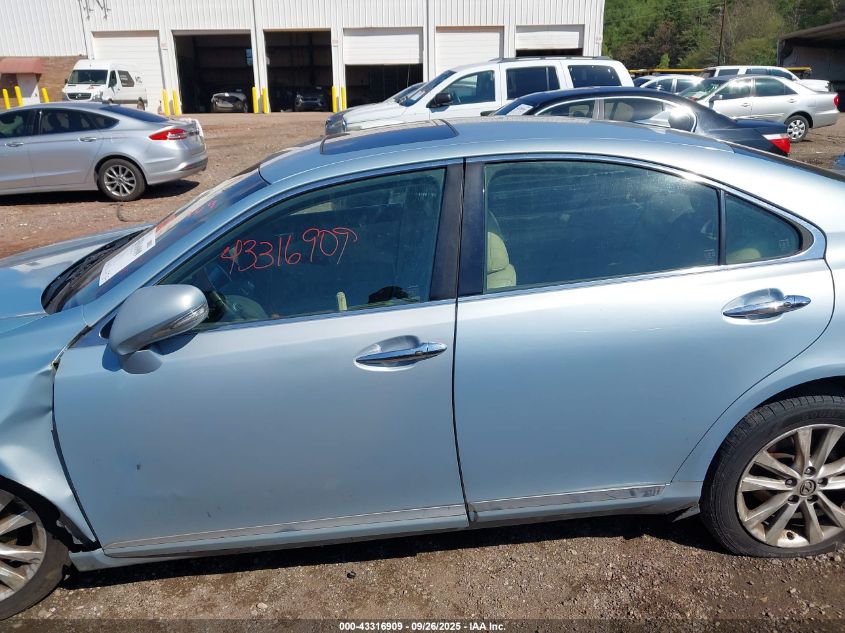 2010 Lexus Es 350 VIN: JTHBK1EG0A2387362 Lot: 43316909