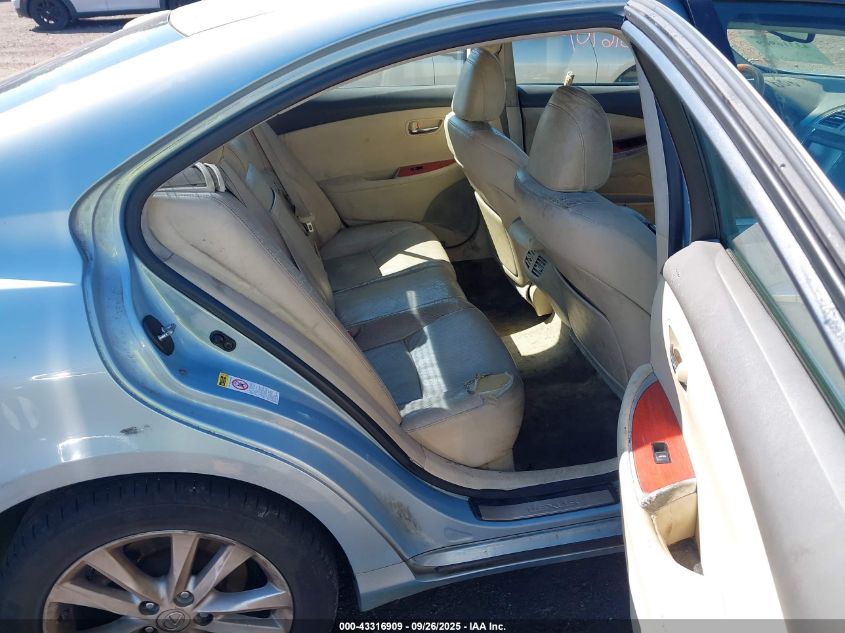 2010 Lexus Es 350 VIN: JTHBK1EG0A2387362 Lot: 43316909