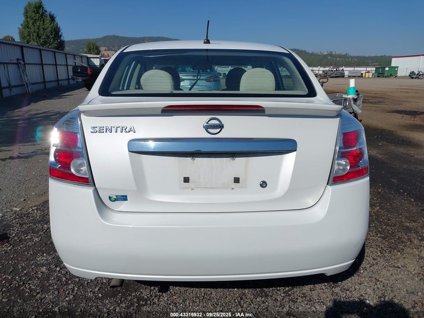 2012 Nissan Sentra 2.0 VIN: 3N1AB6APXCL758371 Lot: 43316932