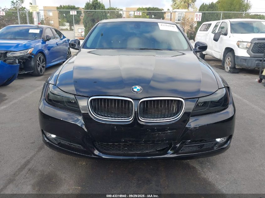 2011 BMW 328I VIN: WBAPH5C50BF093143 Lot: 43316940