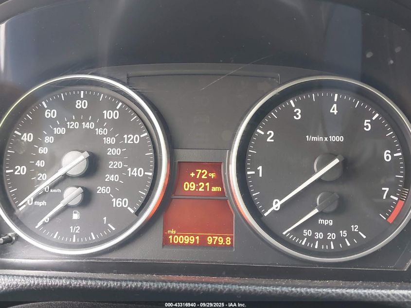 2011 BMW 328I VIN: WBAPH5C50BF093143 Lot: 43316940