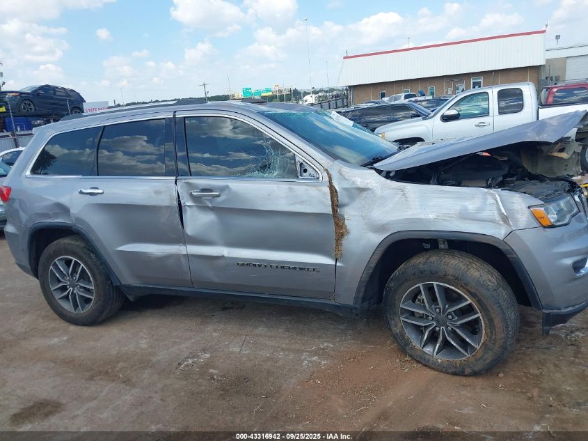 2019 Jeep Grand Cherokee Limited 4X2 VIN: 1C4RJEBG8KC656881 Lot: 43316942