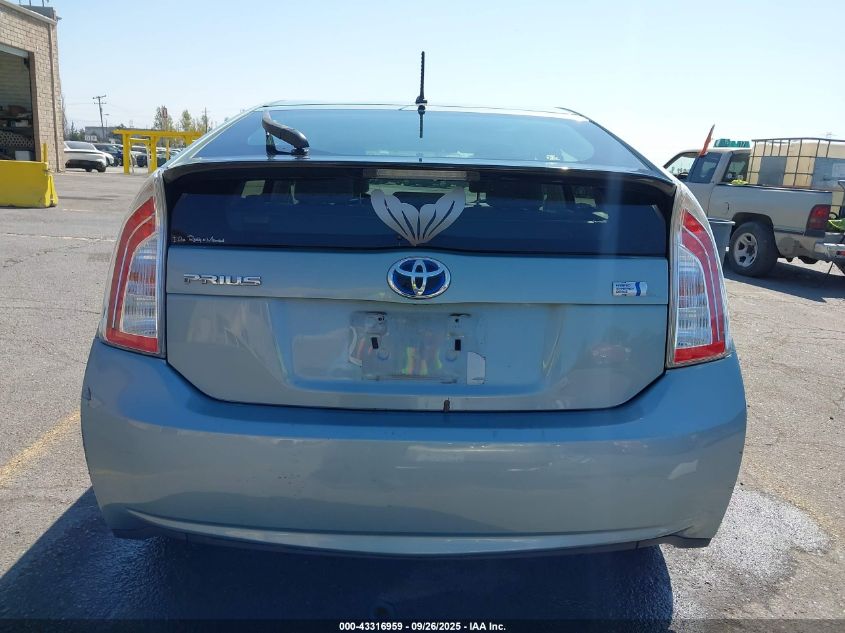 2013 Toyota Prius Two VIN: JTDKN3DU6D1616908 Lot: 43316959