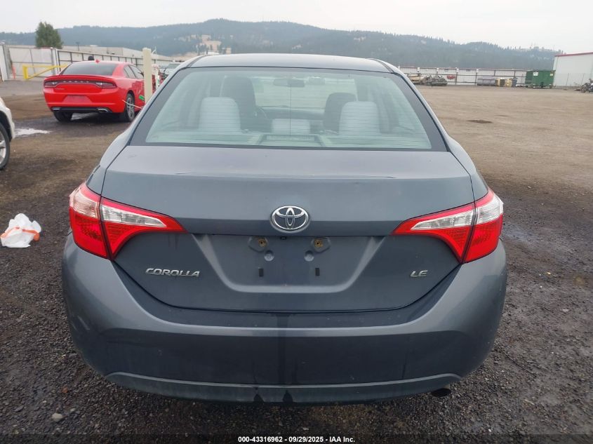 2014 Toyota Corolla Le Plus VIN: 2T1BURHE9EC172140 Lot: 43316962