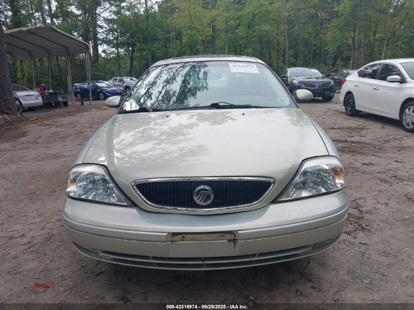 2003 Mercury Sable Ls Premium VIN: 1MEHM55S93A621345 Lot: 43316974