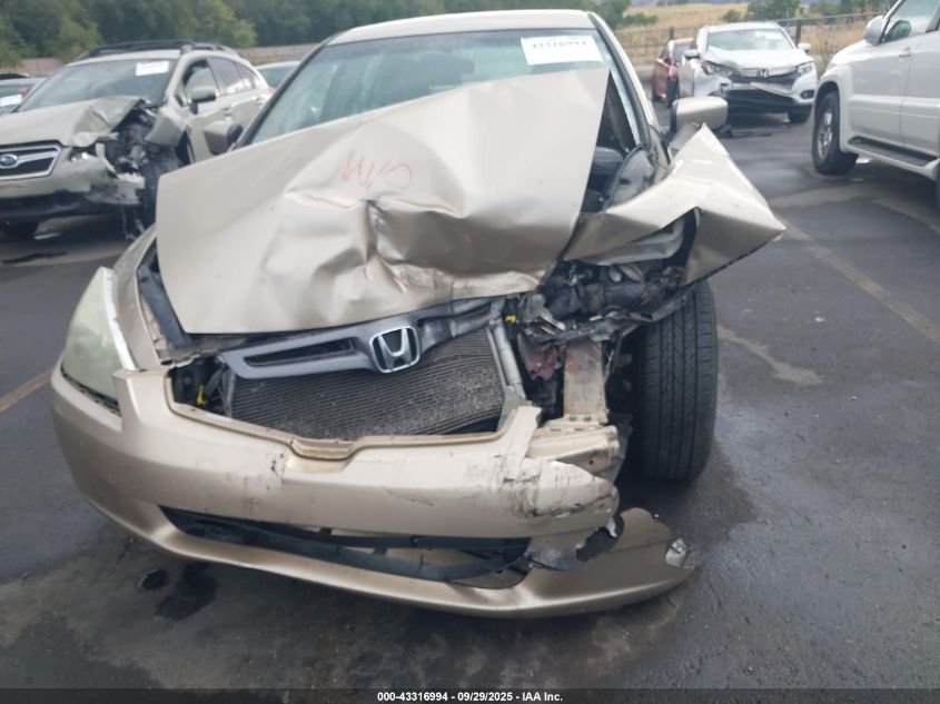 2004 Honda Accord 2.4 Lx VIN: 1HGCM564X4A119295 Lot: 43316994