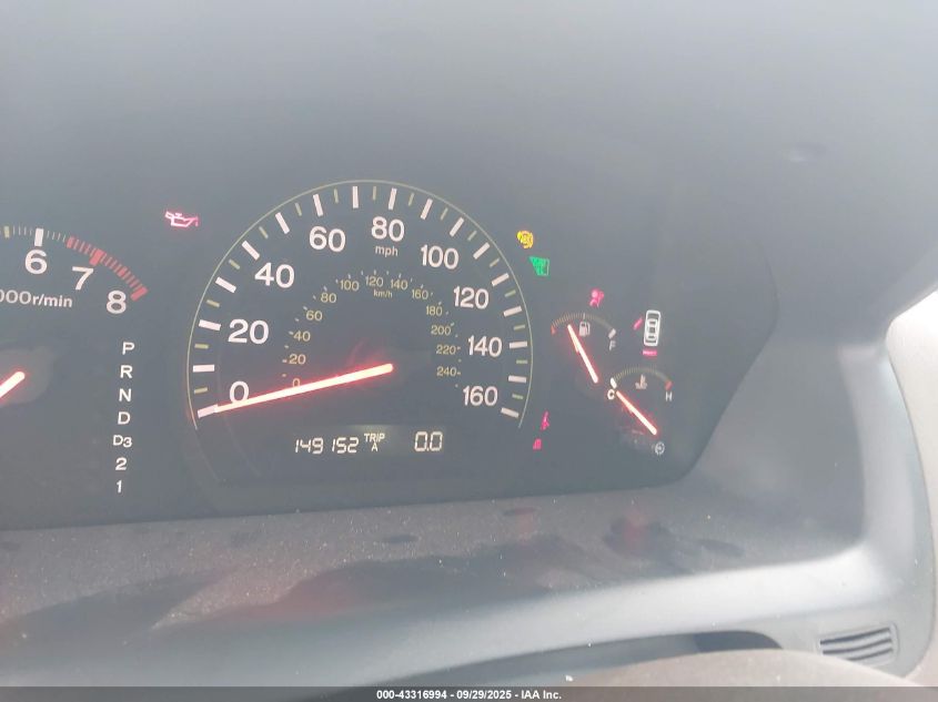 2004 Honda Accord 2.4 Lx VIN: 1HGCM564X4A119295 Lot: 43316994