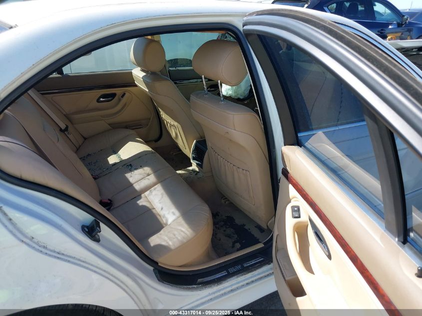 2003 BMW 530Ia VIN: WBADT63403CK32303 Lot: 43317014