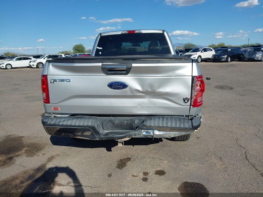 2016 Ford F-150 Xlt VIN: 1FTFX1EG5GFA37506 Lot: 43317017