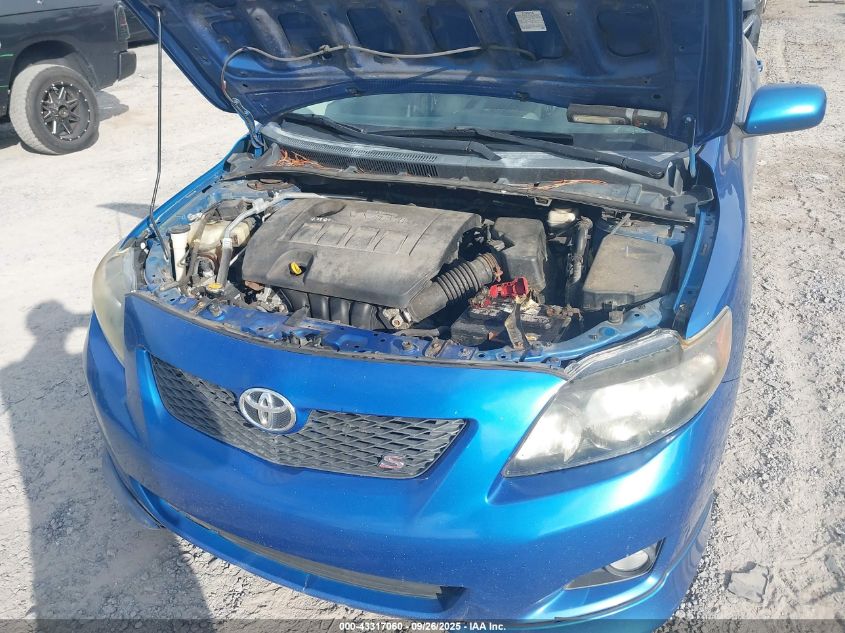 2010 Toyota Corolla S VIN: 2T1BU4EE8AC305293 Lot: 43317060