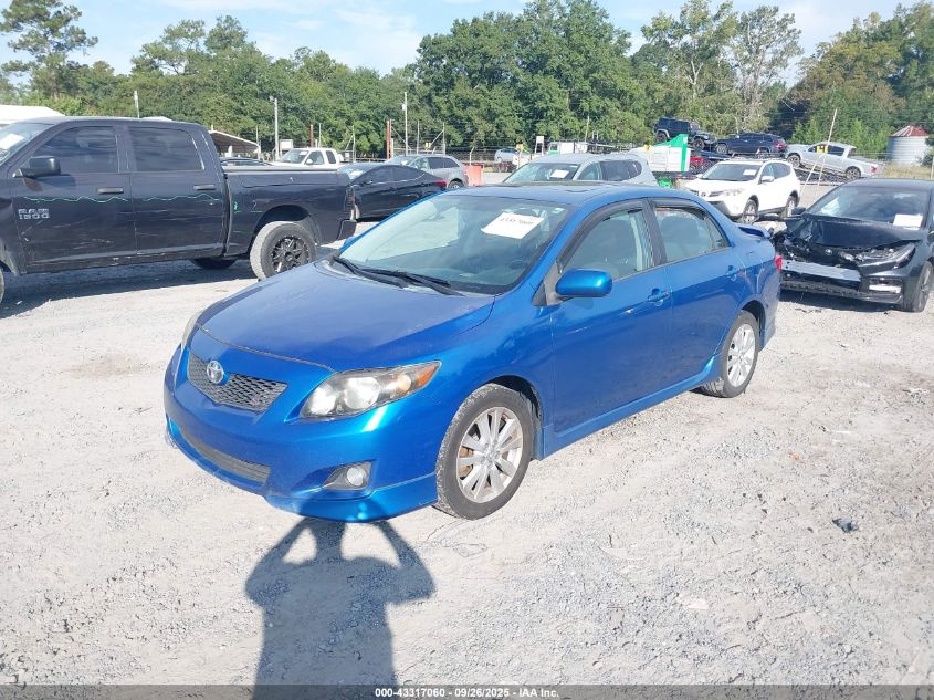 2010 Toyota Corolla S VIN: 2T1BU4EE8AC305293 Lot: 43317060