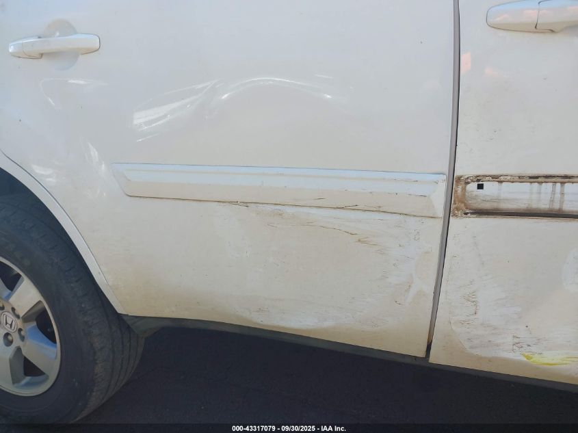 2010 Honda Pilot Ex-L VIN: 5FNYF4H66AB033234 Lot: 43317079